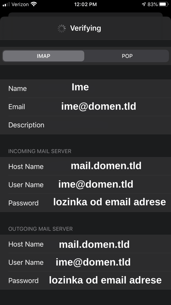 email4 Kako da dodate Email nalog na iPhone