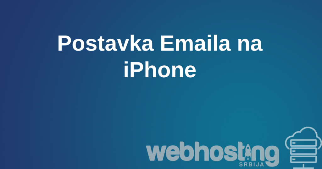 iphoneemail Kako da dodate Email nalog na iPhone